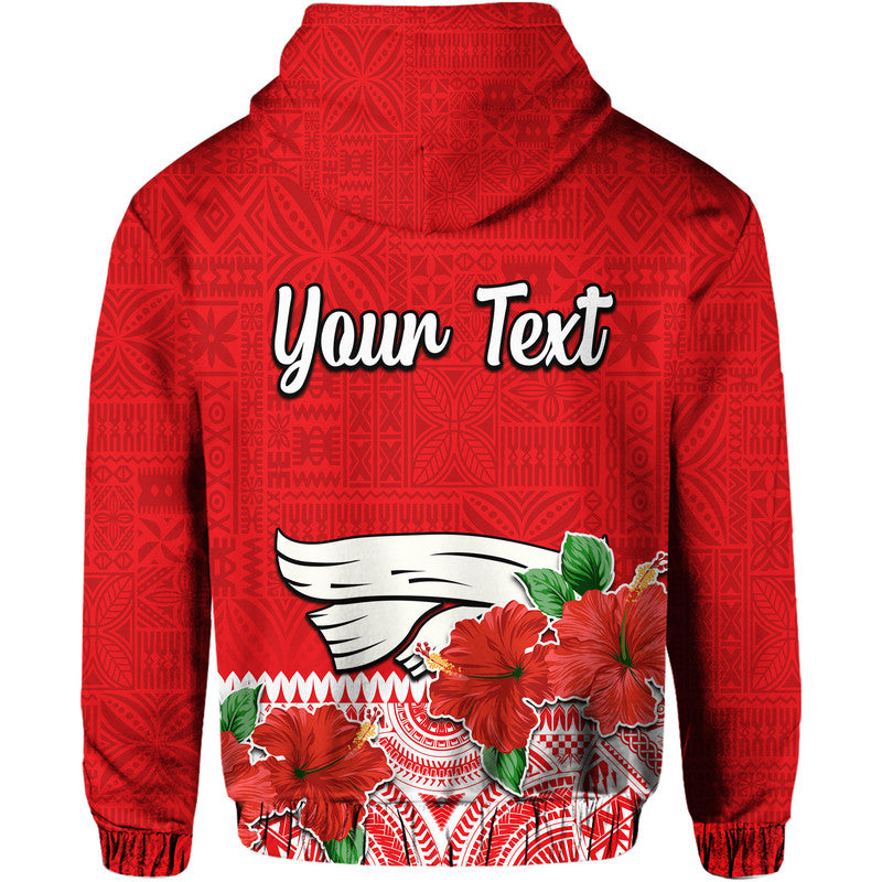 Custom Hawaii Hibiscus Flower Mele Kalikimaka Hoodie LT9 - Polynesian Pride