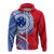 Samoa Custom Hoodie Independence Day Flag Style LT7 - Polynesian Pride