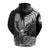 Custom Aotearoa Silver Fern Hoodie Flying Karearea LT7 - Polynesian Pride