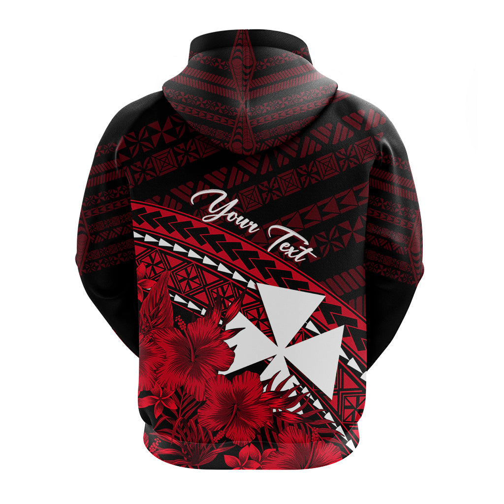 Wallis et Futuna Custom Hoodie Tapa Hibiscus Vibes LT7 - Polynesian Pride