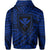Polynesian Protect Mauna Kea Kanaka Maoli Hawaii Zip Hoodie Blue Quarter Style - Polynesian Pride