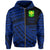 Polynesian Protect Mauna Kea Kanaka Maoli Hawaii Zip Hoodie Blue Quarter Style - Polynesian Pride