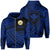 Polynesian Protect Mauna Kea Kanaka Maoli Hawaii Zip Hoodie Blue Quarter Style Unisex Blue - Polynesian Pride