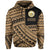 Polynesian Protect Mauna Kea Kanaka Maoli Hawaii Zip Hoodie Gold Quarter Style - Polynesian Pride