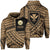 Polynesian Protect Mauna Kea Kanaka Maoli Hawaii Zip Hoodie Gold Quarter Style Unisex Gold - Polynesian Pride