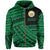 Polynesian Protect Mauna Kea Kanaka Maoli Hawaii Zip Hoodie Green Quarter Style - Polynesian Pride