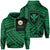 Polynesian Protect Mauna Kea Kanaka Maoli Hawaii Zip Hoodie Green Quarter Style Unisex Green - Polynesian Pride