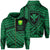 Polynesian Protect Mauna Kea Kanaka Maoli Hawaii Zip Hoodie Green Quarter Style Unisex Green - Polynesian Pride