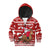 New Zealand Xmas Hoodie KID Mere Kirihimete - Santa With Kiwi Bird LT7 - Polynesian Pride