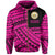 Polynesian Protect Mauna Kea Kanaka Maoli Hawaii Zip Hoodie Pink Quarter Style - Polynesian Pride