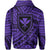 Polynesian Protect Mauna Kea Kanaka Maoli Hawaii Zip Hoodie Purple Quarter Style - Polynesian Pride