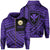 Polynesian Protect Mauna Kea Kanaka Maoli Hawaii Zip Hoodie Purple Quarter Style Unisex Purple - Polynesian Pride