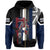 Hawaii Thin Blue Line Hoodie Zip - Polynesian Pride