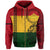 Polynesian Kakau Mauna Kea Protectors Kanaka Flag Hawaii Zip Hoodie - Polynesian Pride