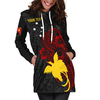 Personalised Papua New Guinea 49th Independence Hoodie Dress Tribal Turtle LT7 - Polynesian Pride