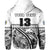 Custom Cook Islands Rugby Hoodie Simple Custom Text and Number - Polynesian Pride