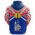 New Caledonia Rugby Zip Hoodie Polynesian - Polynesian Pride