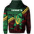 Custom Vanuatu Rugby Zip Hoodie Dab Trend Creative - Polynesian Pride