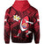 Custom Tahiti Rugby Zip Hoodie Dab Trend Creative - Polynesian Pride