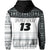 Custom Fiji Rugby Hoodie Impressive Version Custom Text and Number - Polynesian Pride