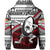 Fiji Rugby Hoodie Tapa Cloth Dab Trend Creative Red - Polynesian Pride