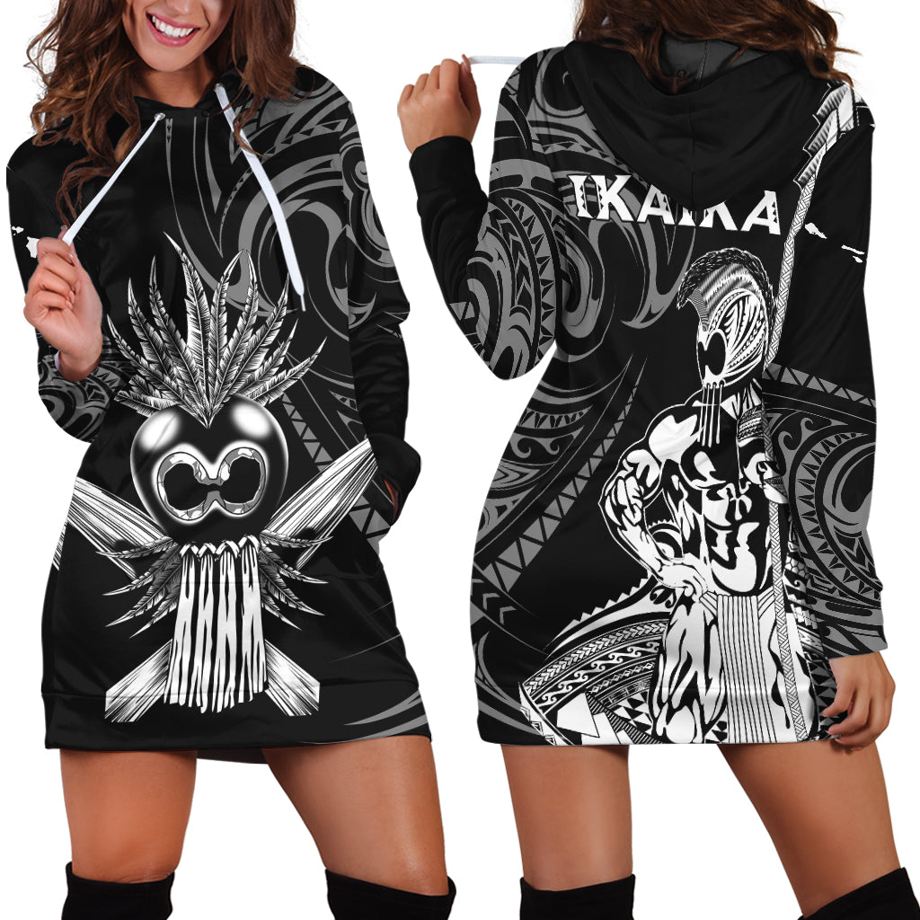 Hawaii Ikaika Warrior Hoodie Dress - LT2 - Polynesian Pride