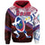 Guam Rugby Hoodie Dab Trend Creative Unisex Red - Polynesian Pride