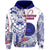 Custom American Samoa Rugby Hoodie Special Custom Text and Number - Polynesian Pride