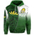 Custom Cook Islands Rugby Hoodie Impressive Version Custom Text and Number - Polynesian Pride