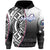 Custom Manu Samoa Rugby Hoodie Impressive Version Black Custom Text and Number - Polynesian Pride