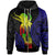 Polynesian Zip up Hoodie Polynesian Octopus Number Style Four Unisex Black - Polynesian Pride