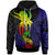 Hoodie Polynesian Octopus Number Style Six Unisex Black - Polynesian Pride