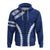 Fiji Navy Zip Hoodie LT13 - Polynesian Pride