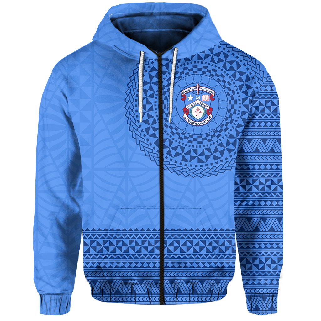 APIFOOU COLLEGE Zip Hoodie Happy Anniversary - Polynesian Pride