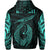 Hawaii Hook Polynesian Turquoise Maui Hoodie (Zip) - Polynesian Pride