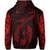 Hawaii Hook Polynesian Red Maui Hoodie - Polynesian Pride