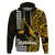 Custom Hawaii Nanakuli High School Hoodie Tribal Kakau LT9 Pullover Hoodie Yellow - Polynesian Pride