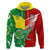 Custom Australia Kangaroos and Mate Maa Tonga Hoodie No2 LT9 Pullover Hoodie Red - Polynesian Pride