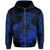 Hawaii Hook Polynesian Blue Maui Hoodie (Zip) - Polynesian Pride