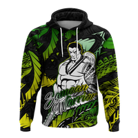 Samoan Warrior Pride Samoa Polynesia Hoodie LT2 - Polynesian Pride