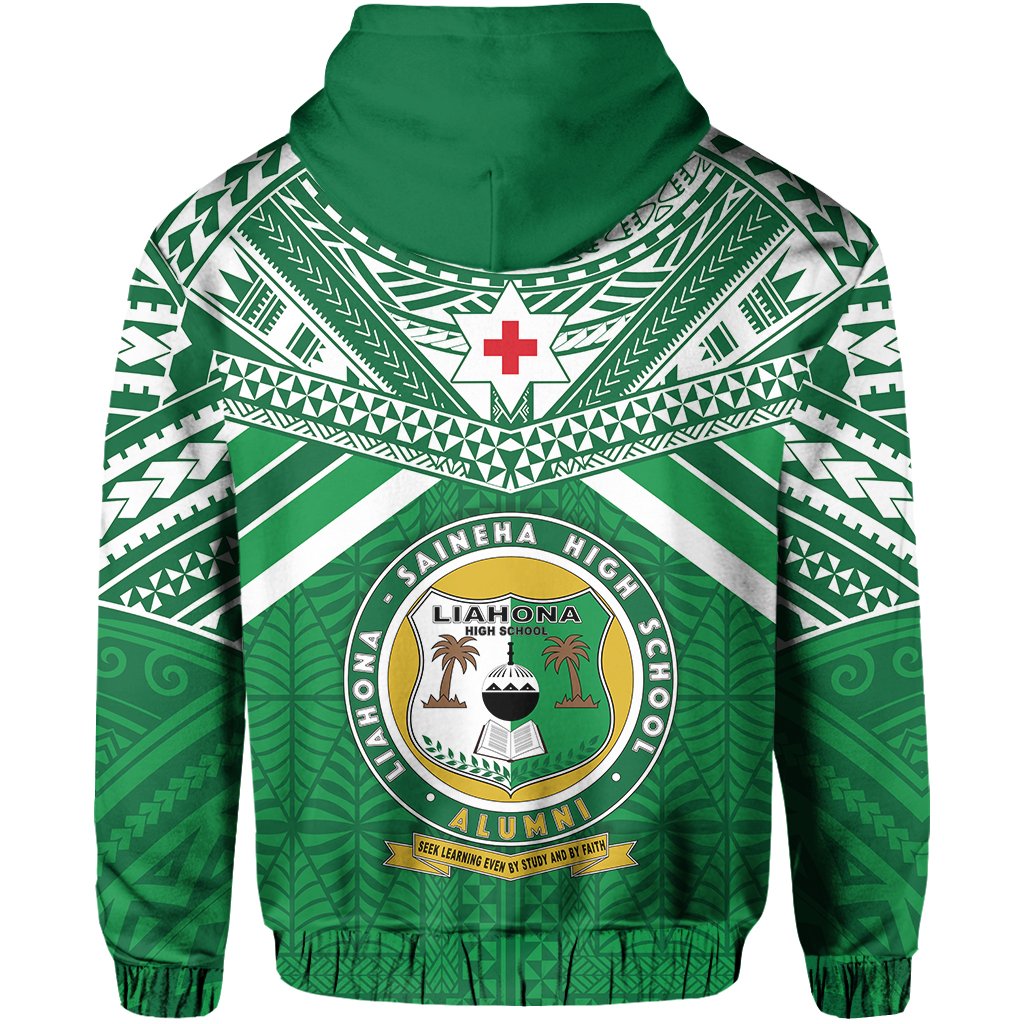 Custom Beloved Liahona Tonga High School Zip Hoodie - Polynesian Pride