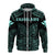 Hawaiian Kanaka Map Polynesian Kahoolawe Hoodie Zip Turquoise Brad Style - Polynesian Pride