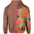 Tropical Polynesian Hawaiian Hoodie Zip Haka Style - Polynesian Pride