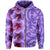 Hawaii Hibiscus Flower Polynesian Hawaiian Hoodie Zip Curtis Style - Polynesian Pride