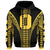 Oahu Island Polynesian Hoodie Zip Comely Style - Polynesian Pride