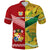 Custom Tonga Ikale Tahi Ngatu and Australia Wallabies Aboriginal Polo Shirt Rugby Together LT8 - Polynesian Pride