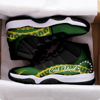Cook Islands J11 Sneakers Special Style - Green LT7 - Polynesian Pride