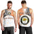 hawaiiMen's Tank Top - Kanaka James Campbell High School Men's Tank Top Demodern Style AH White - Polynesian Pride