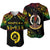 Vanuatu Proud To Be A Ni-Van - Polynesian Pattern Baseball Jersey LT7 Black - Polynesian Pride