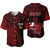 Tonga Personalised Baseball Jersey Emancipation Day Lion Style - Black LT7 Black - Polynesian Pride